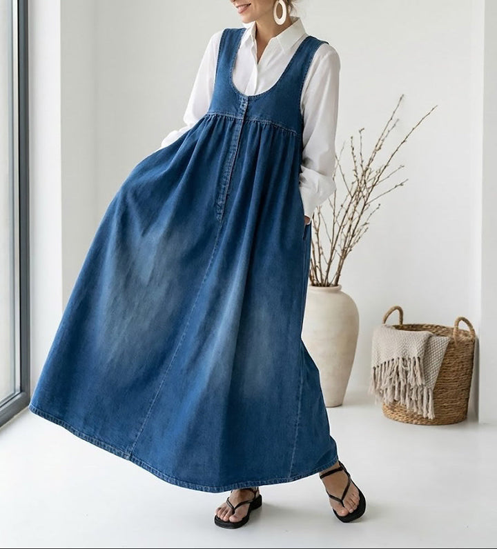 Karen | Abito lungo di jeans