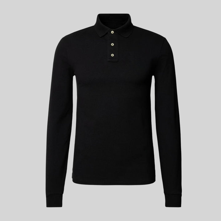 Polo James Casual a maniche lunghe